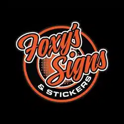 Foxys Signs And Stickers Logo