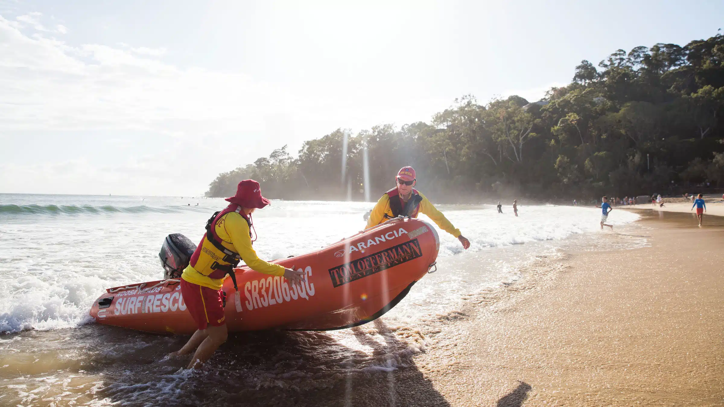 Noosaheads Surf Lifesaving Boat